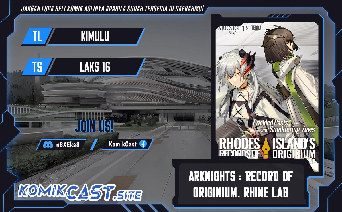 Baca Komik Rhodes Island’s Records Of Originium – Rhine Lab Chapter 05.1 Gambar 1
