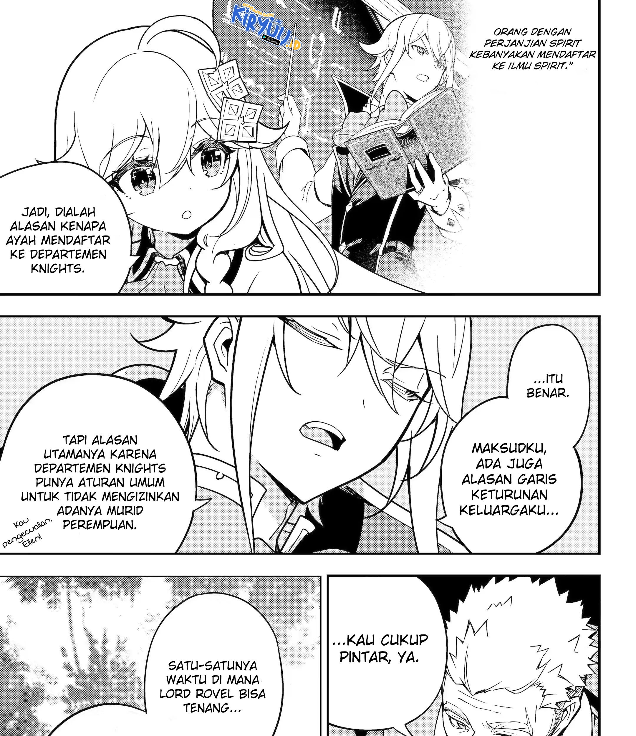 Chichi wa Eiyuu, Haha wa Seirei, Musume no Watashi wa Tenseisha Chapter 44 Gambar 39