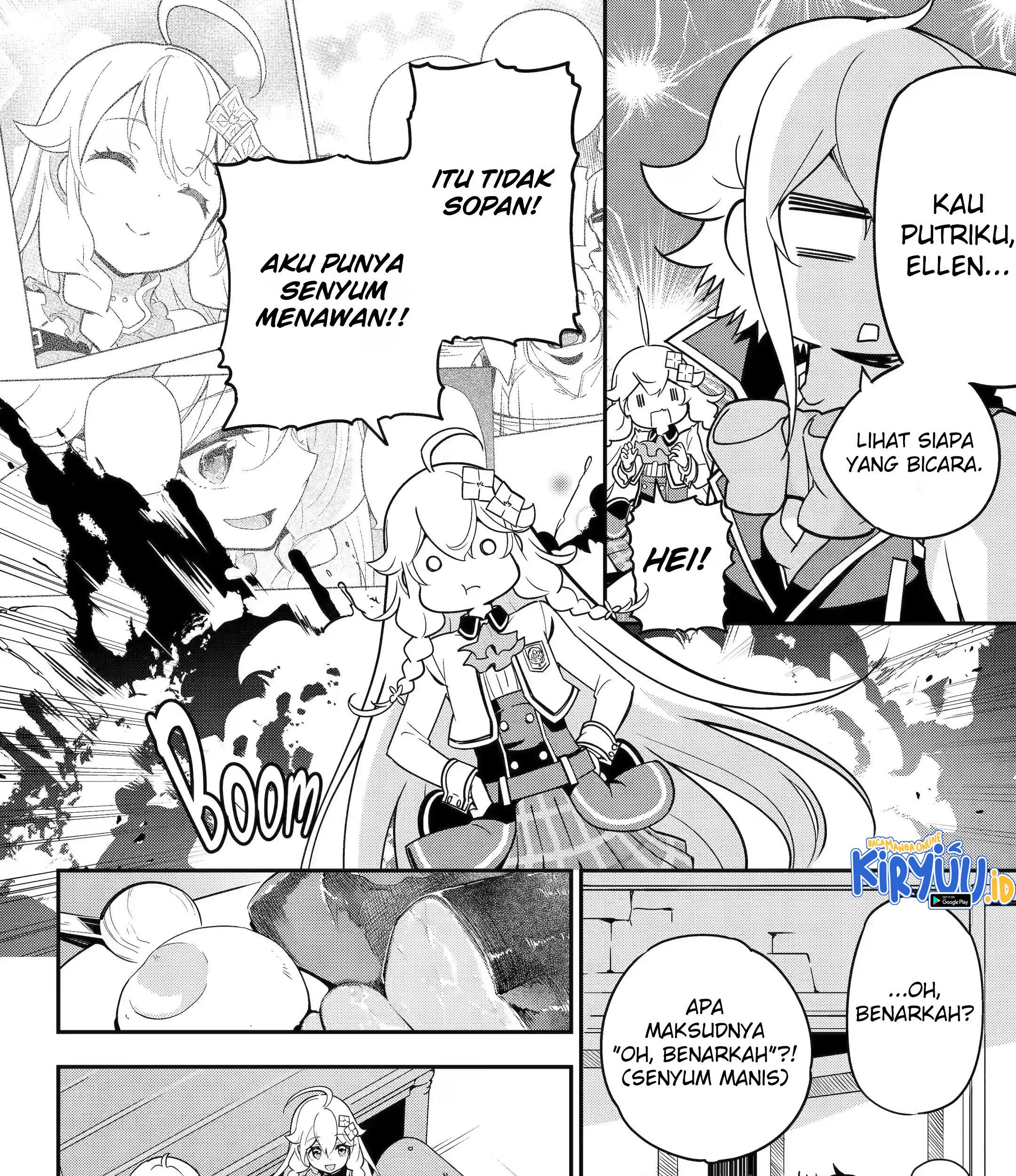 Chichi wa Eiyuu, Haha wa Seirei, Musume no Watashi wa Tenseisha Chapter 44 Gambar 45