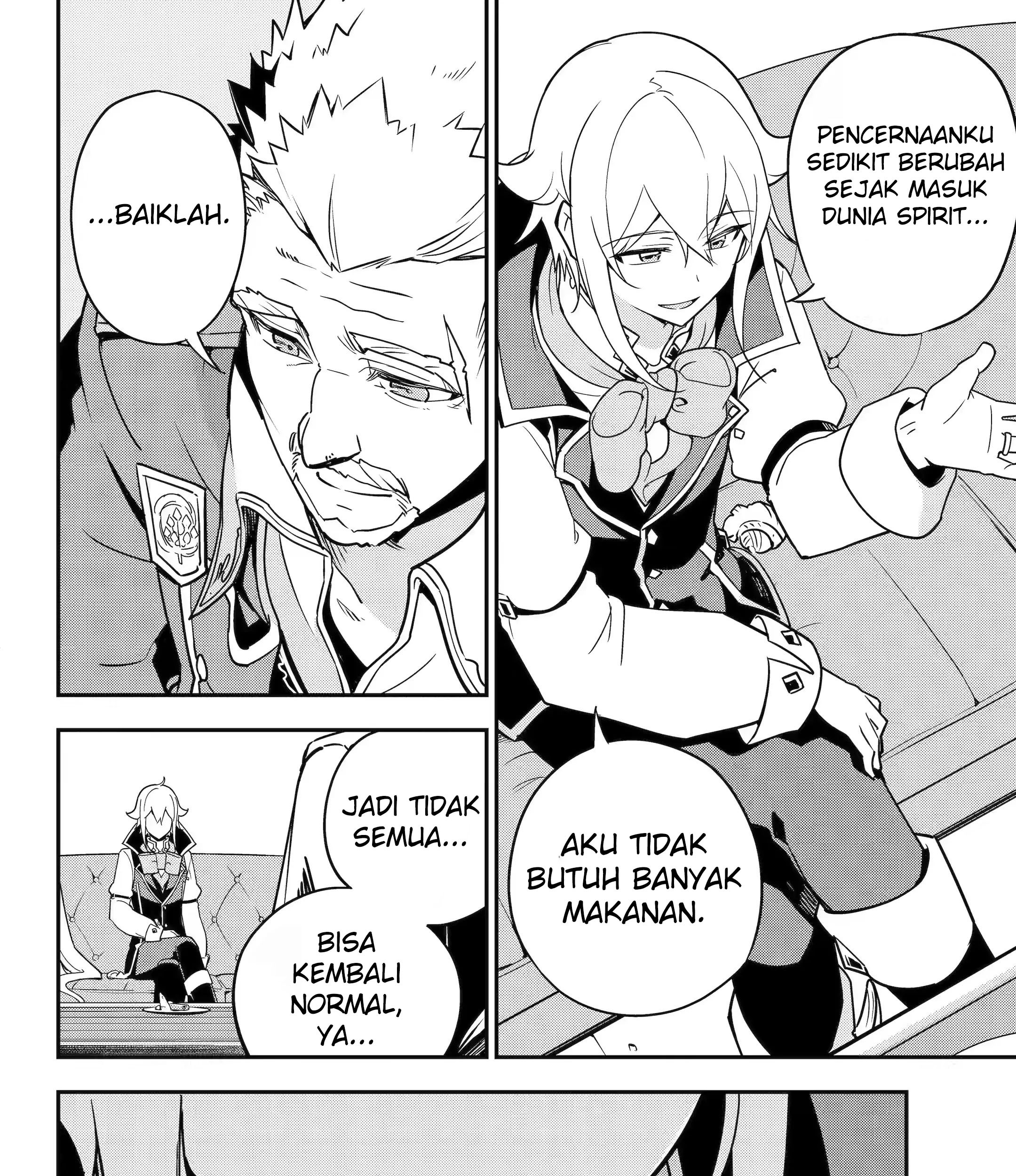 Chichi wa Eiyuu, Haha wa Seirei, Musume no Watashi wa Tenseisha Chapter 44 Gambar 49