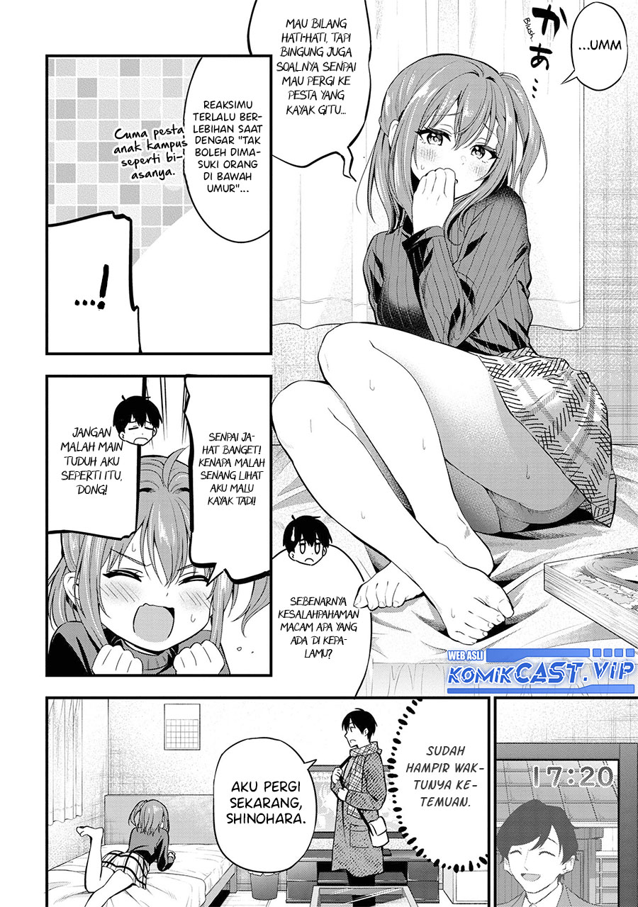 Kanojo ni Uwaki Sareteita Ore ga Koakuma na Kouhai ni Natsukarete Imasu Chapter 16 Gambar 5
