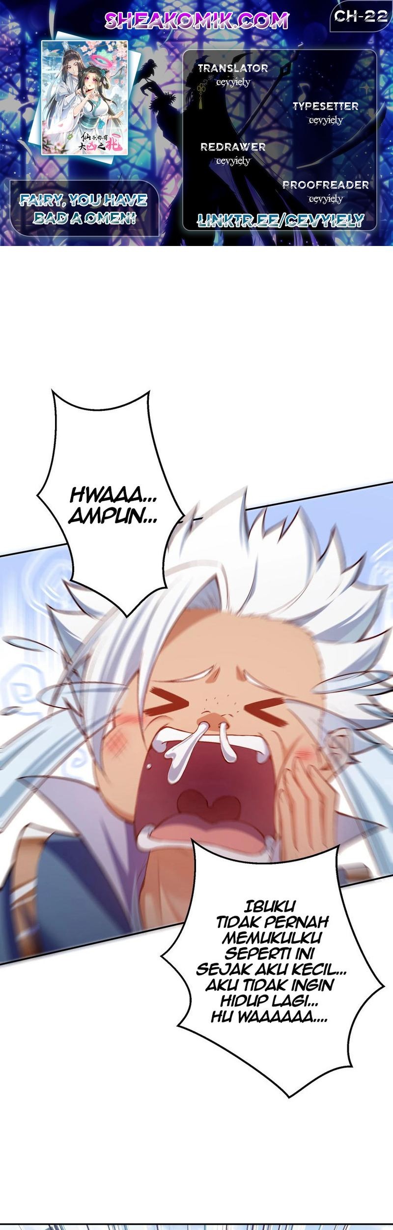 Baca Komik Fairy, You have a Bad Omen! Chapter 22 Gambar 1