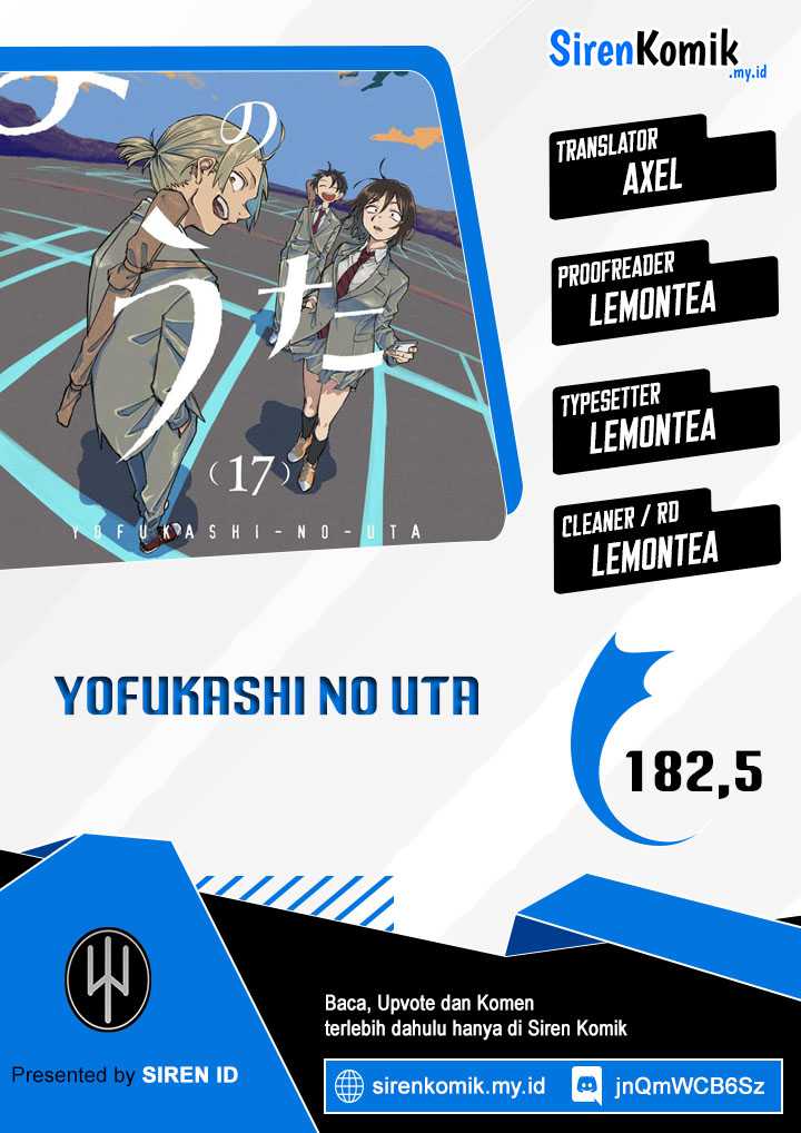 Baca Komik Yofukashi no Uta Chapter 182.5 Gambar 1