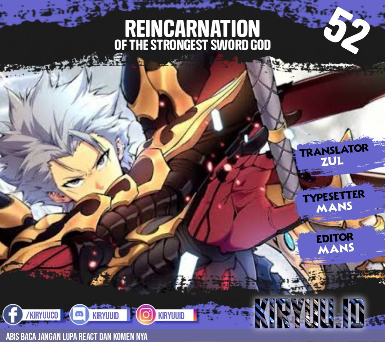 Baca Komik Reincarnation Of The Strongest Sword God Chapter 52 Gambar 1
