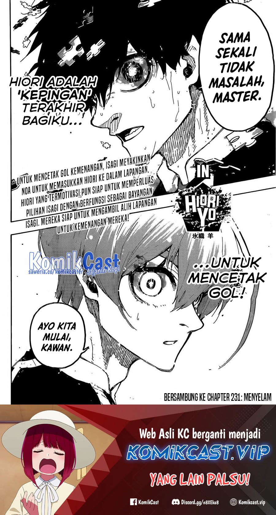 Blue Lock Chapter 230 Gambar 20