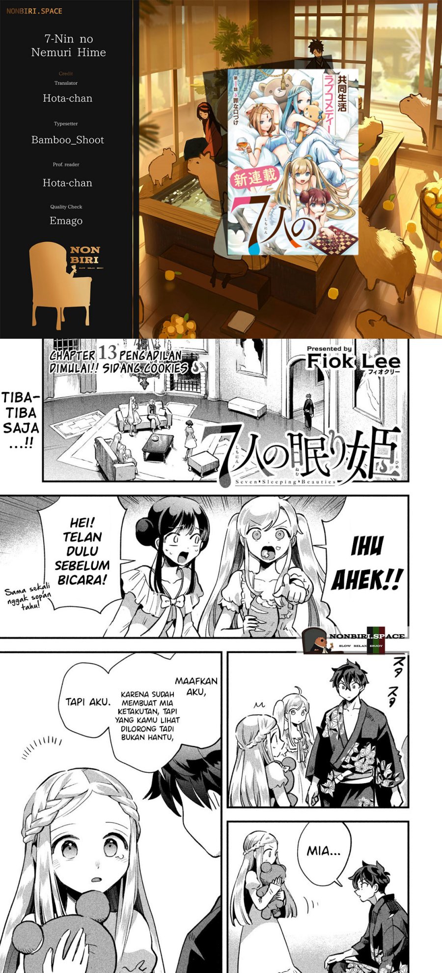 Baca Komik 7-Nin no Nemuri Hime Chapter 13 Gambar 1