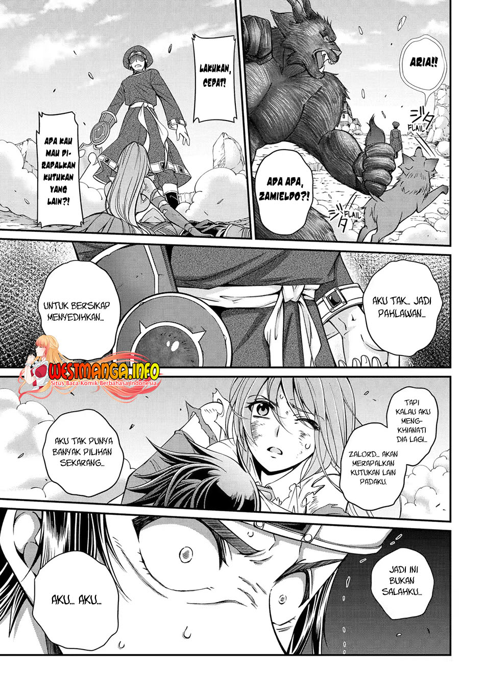 Shikkoku tsukai no saikyo yusha nakama zen’in ni uragira retanode saikyo no mamono Chapter 55 Gambar 22