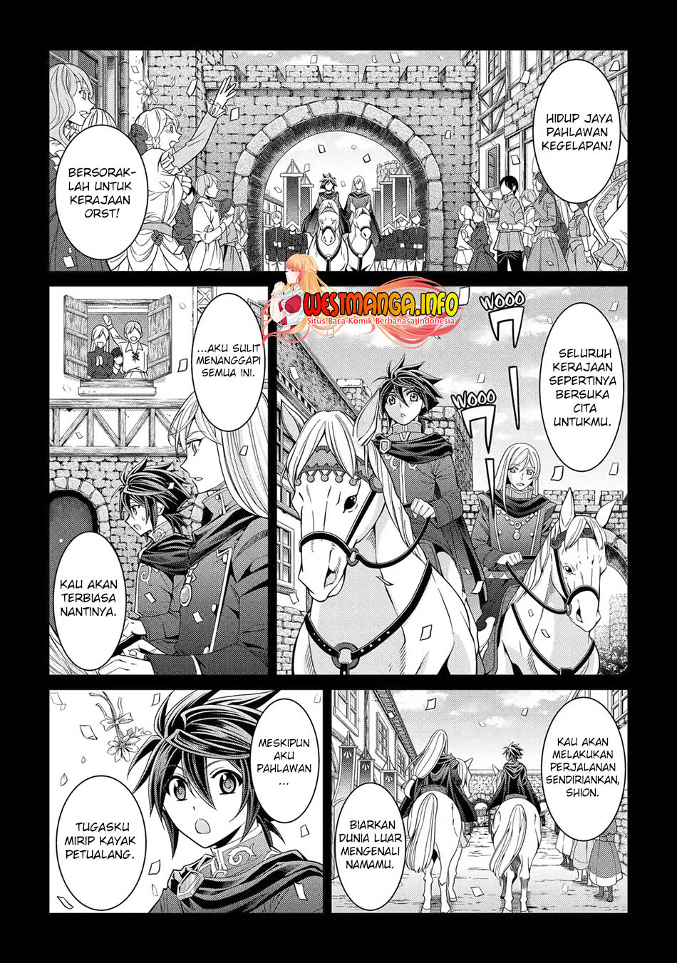Shikkoku tsukai no saikyo yusha nakama zen’in ni uragira retanode saikyo no mamono Chapter 55 Gambar 3