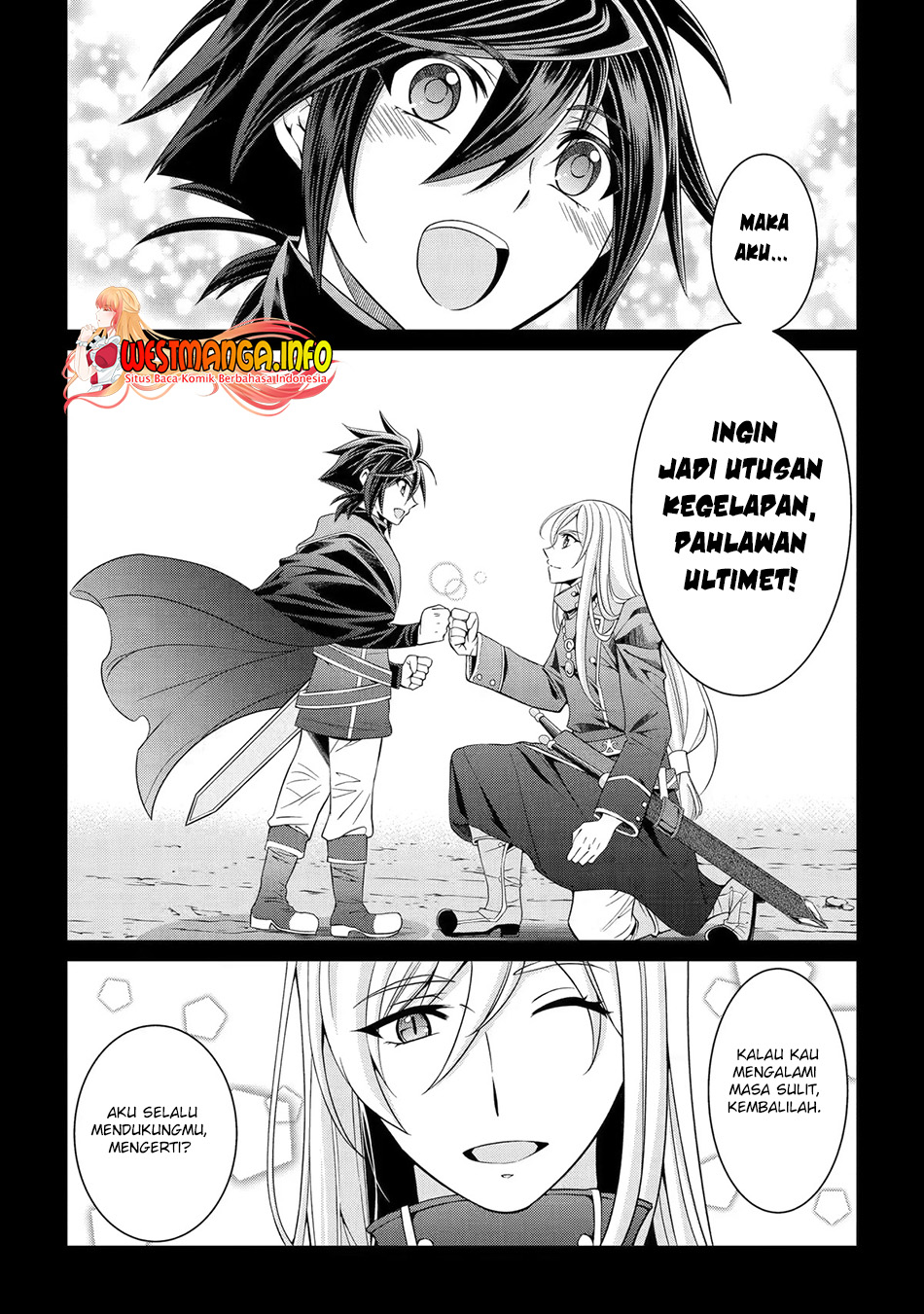 Shikkoku tsukai no saikyo yusha nakama zen’in ni uragira retanode saikyo no mamono Chapter 55 Gambar 8