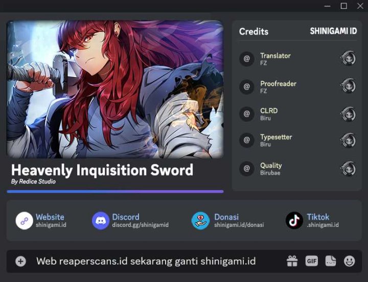 Baca Komik Heavenly Inquisition Sword Chapter 64 Gambar 1