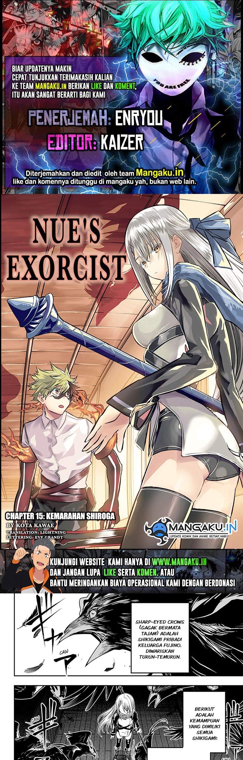 Baca Komik Nue’s Exorcist Chapter 15 Gambar 1