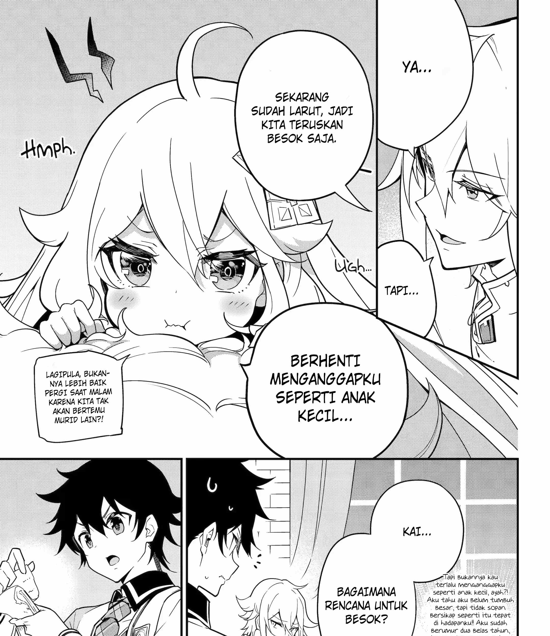 Chichi wa Eiyuu, Haha wa Seirei, Musume no Watashi wa Tenseisha Chapter 46.2 Gambar 21