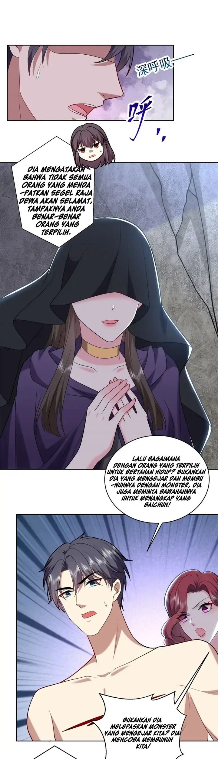 On a Deserted Island with Beautiful Sisters Chapter 16 Gambar 12