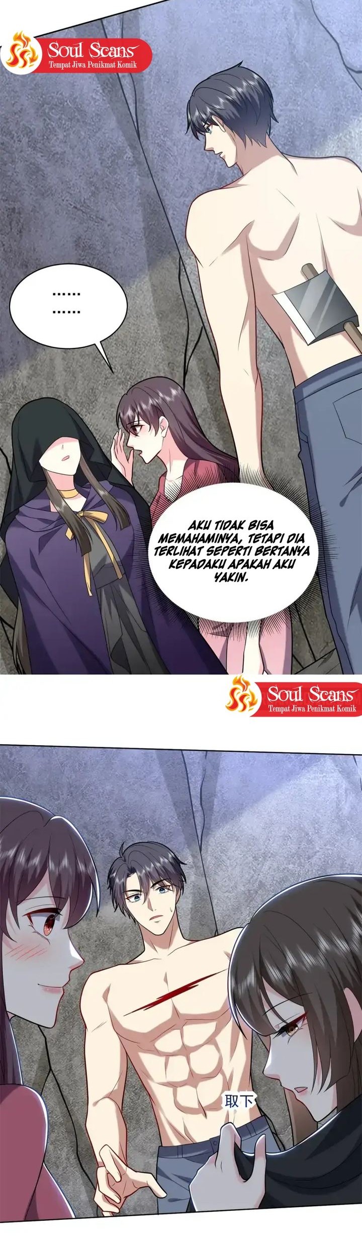 On a Deserted Island with Beautiful Sisters Chapter 16 Gambar 15