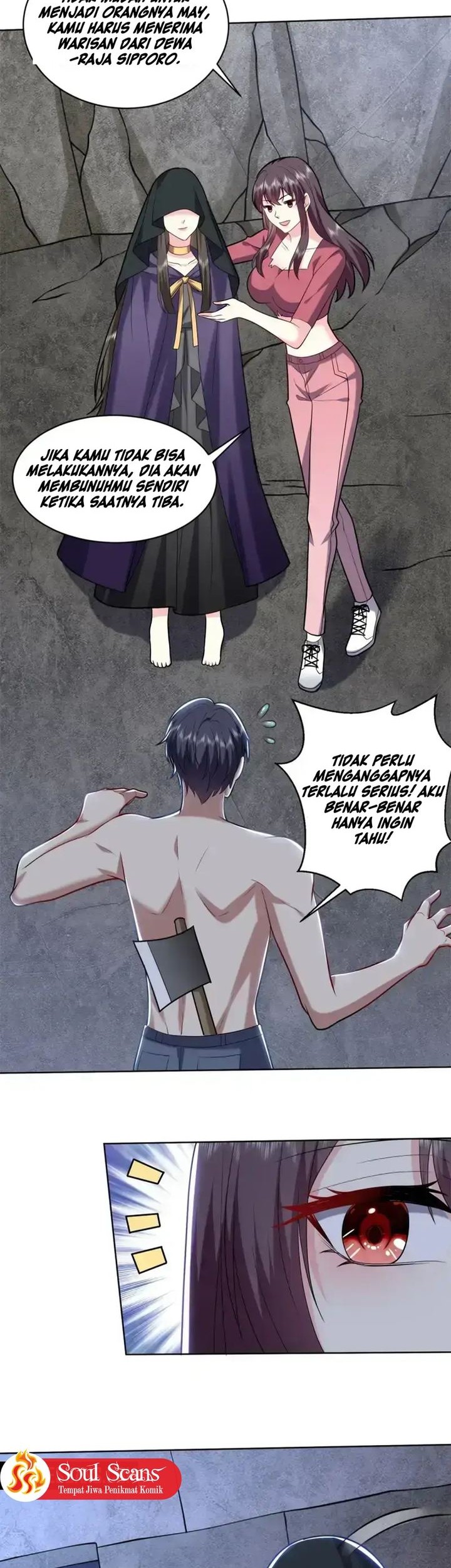 On a Deserted Island with Beautiful Sisters Chapter 16 Gambar 19