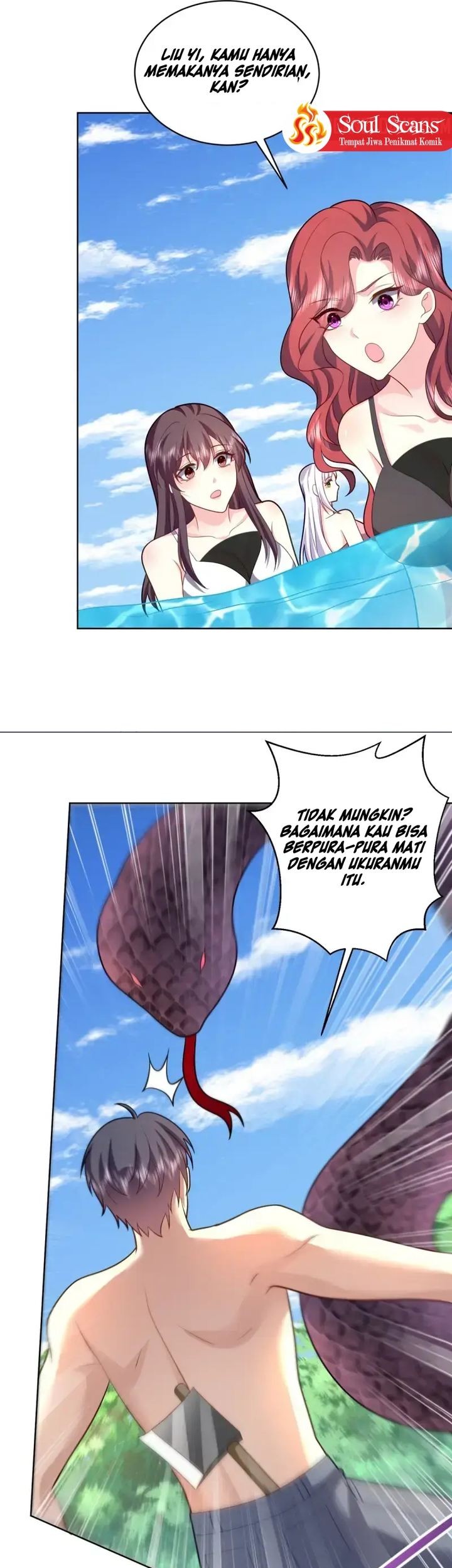 On a Deserted Island with Beautiful Sisters Chapter 15 Gambar 10