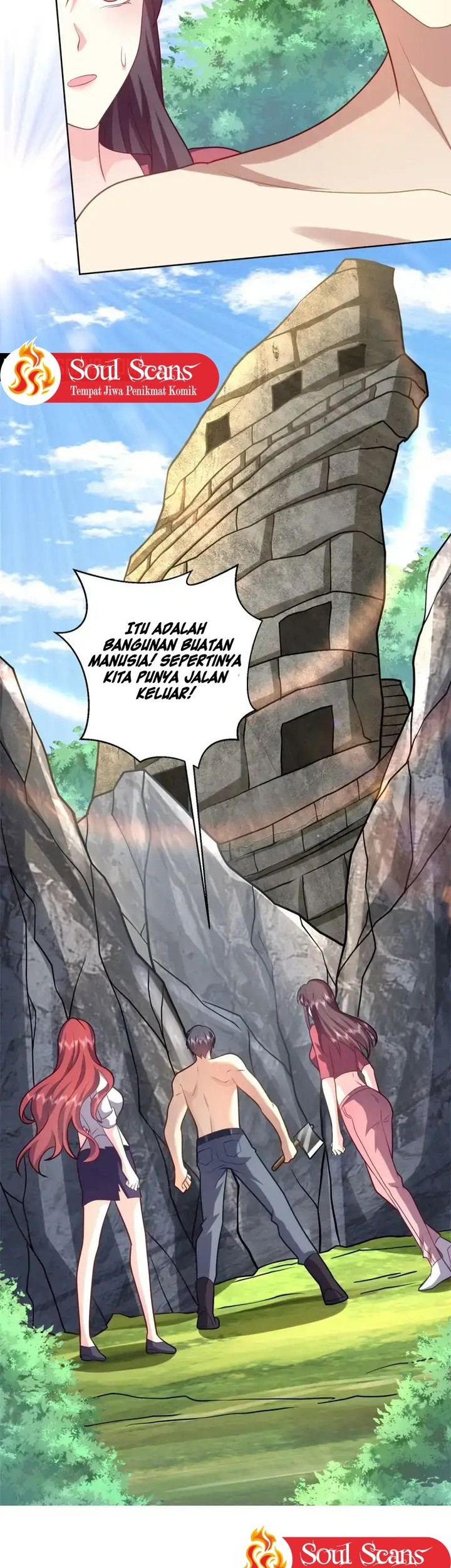 On a Deserted Island with Beautiful Sisters Chapter 15 Gambar 17