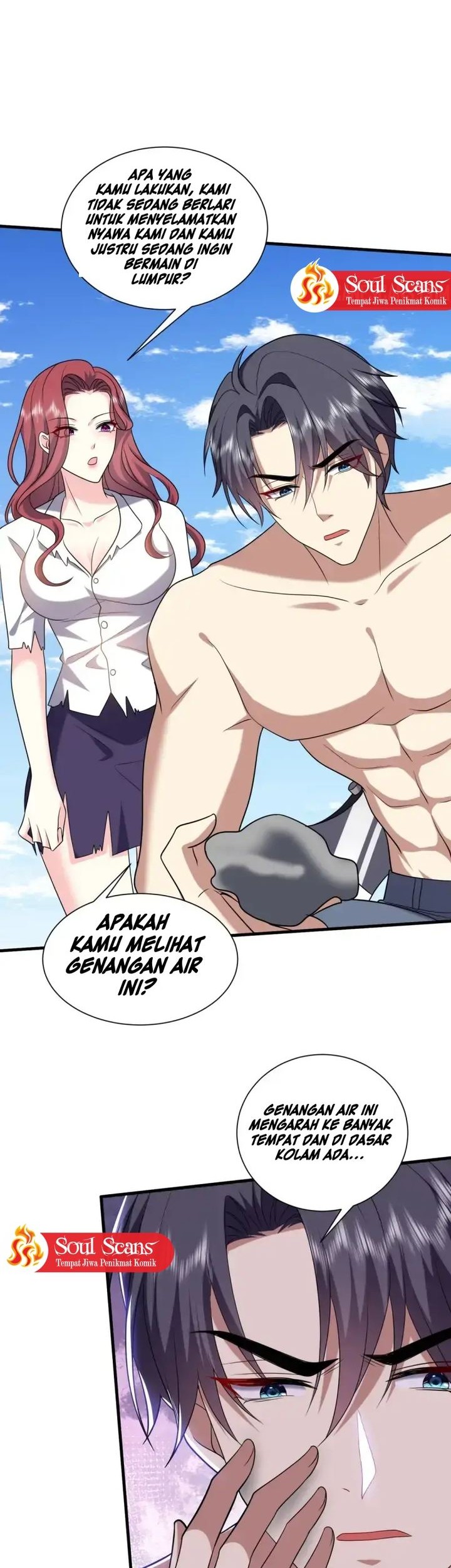 On a Deserted Island with Beautiful Sisters Chapter 14 Gambar 31