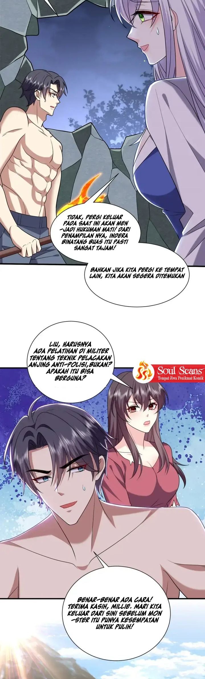 On a Deserted Island with Beautiful Sisters Chapter 14 Gambar 29