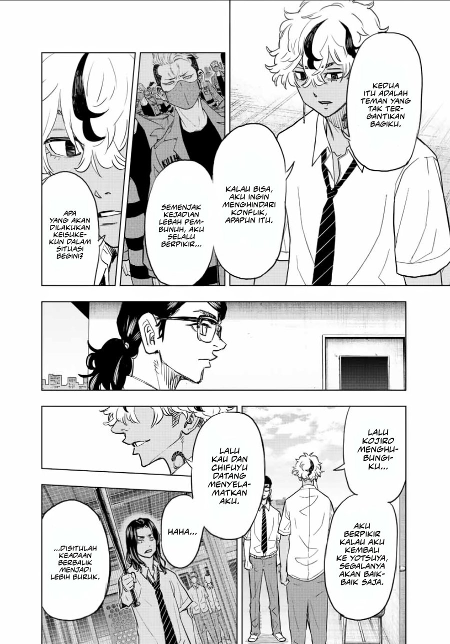 Tokyo 卍 Revengers: Baji Keisuke Kara no Tegami Chapter 21 Gambar 16