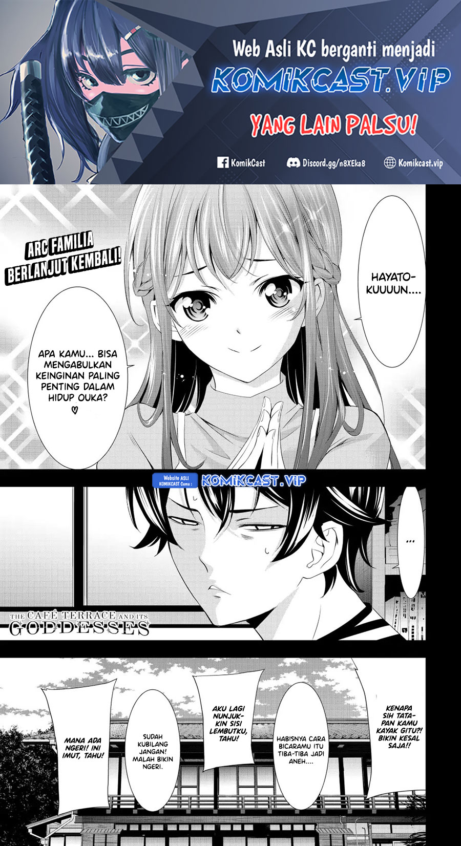 Baca  Megami no Kafeterasu (Goddess Café Terrace) Chapter 118 Gambar 2