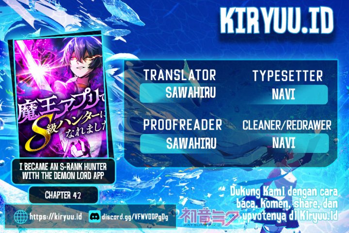 Baca Komik I Became an S-Rank Hunter With the Demon Lord App Chapter 42 Gambar 1