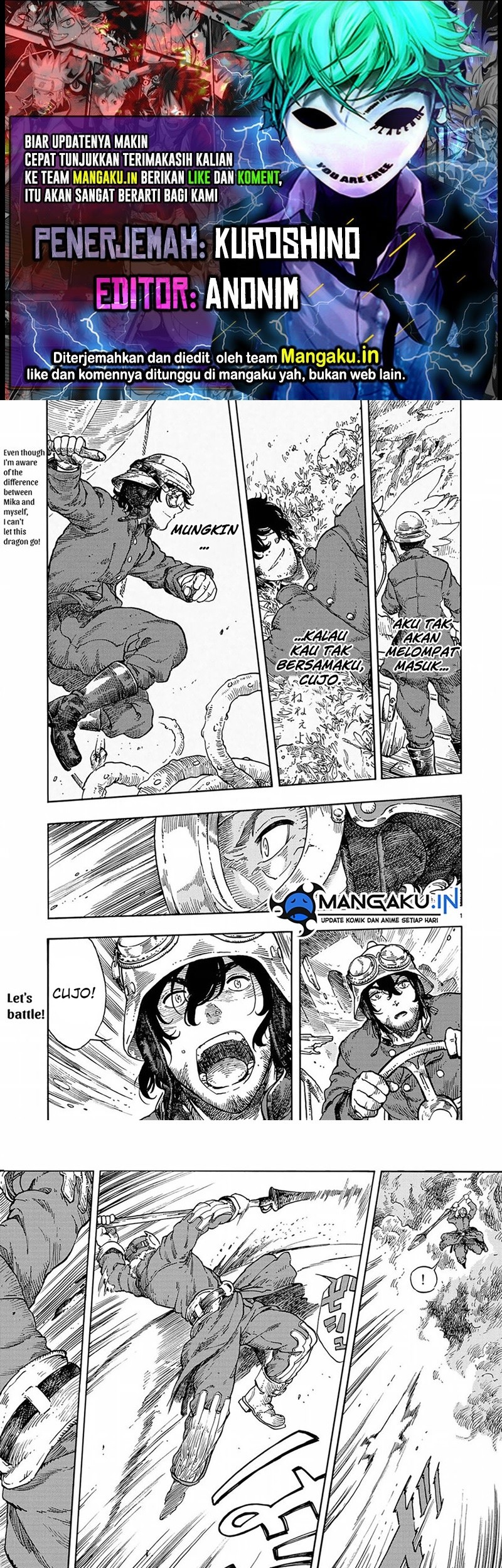 Baca Komik Kuutei Dragons Chapter 34 Gambar 1