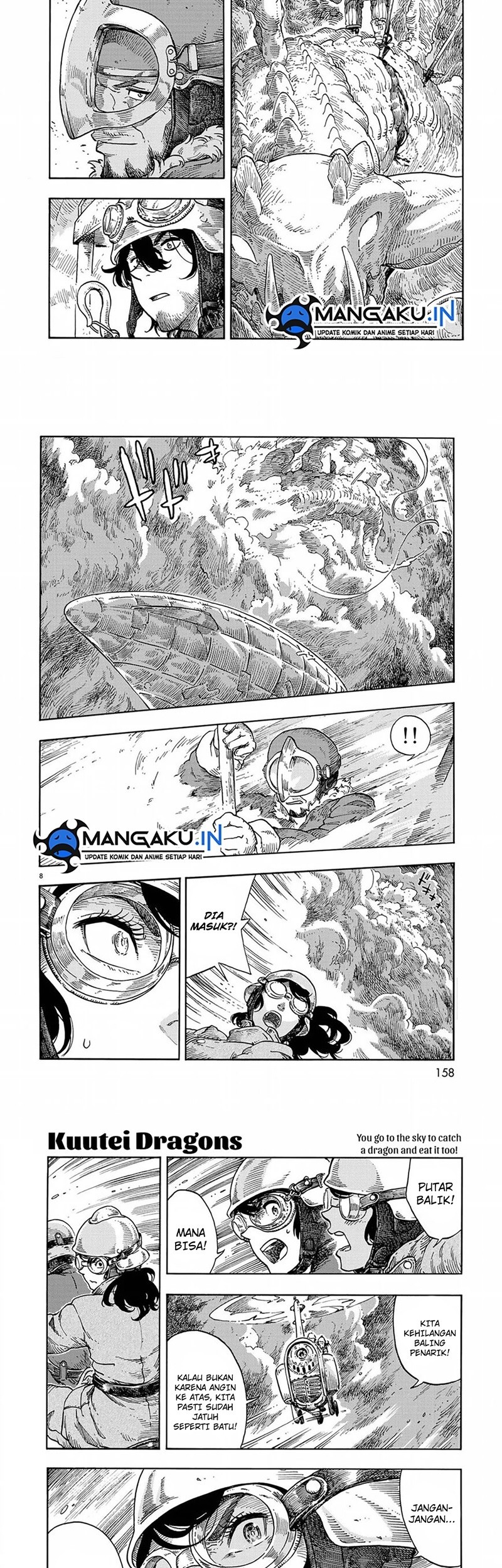 Kuutei Dragons Chapter 34 Gambar 5