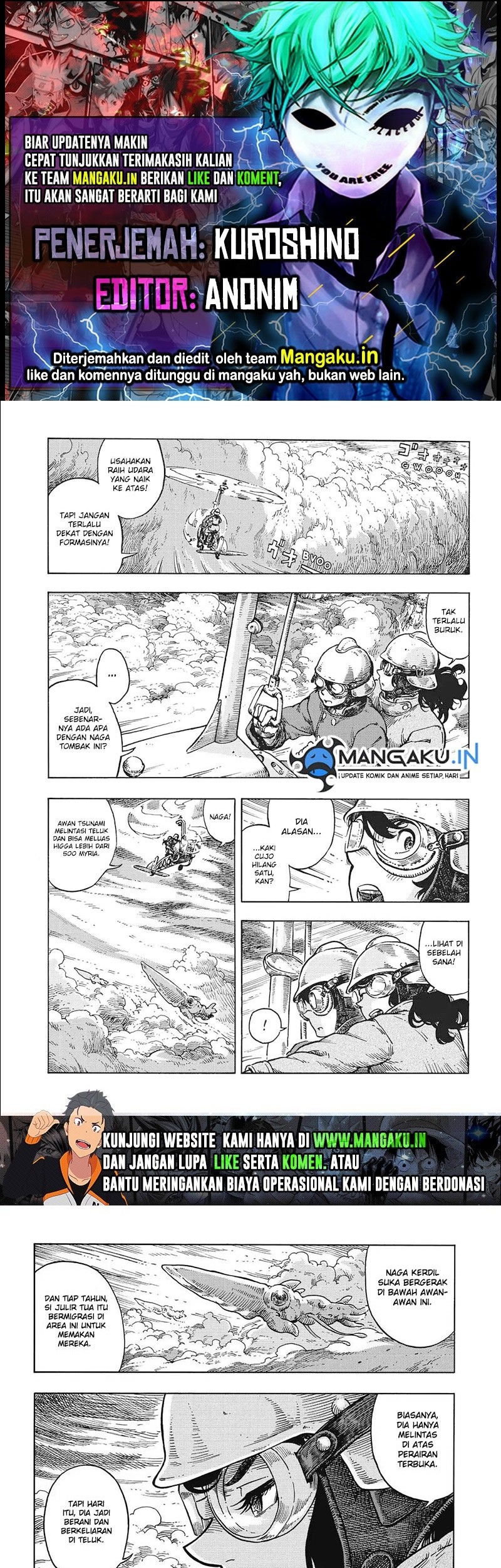 Baca Komik Kuutei Dragons Chapter 33 Gambar 1