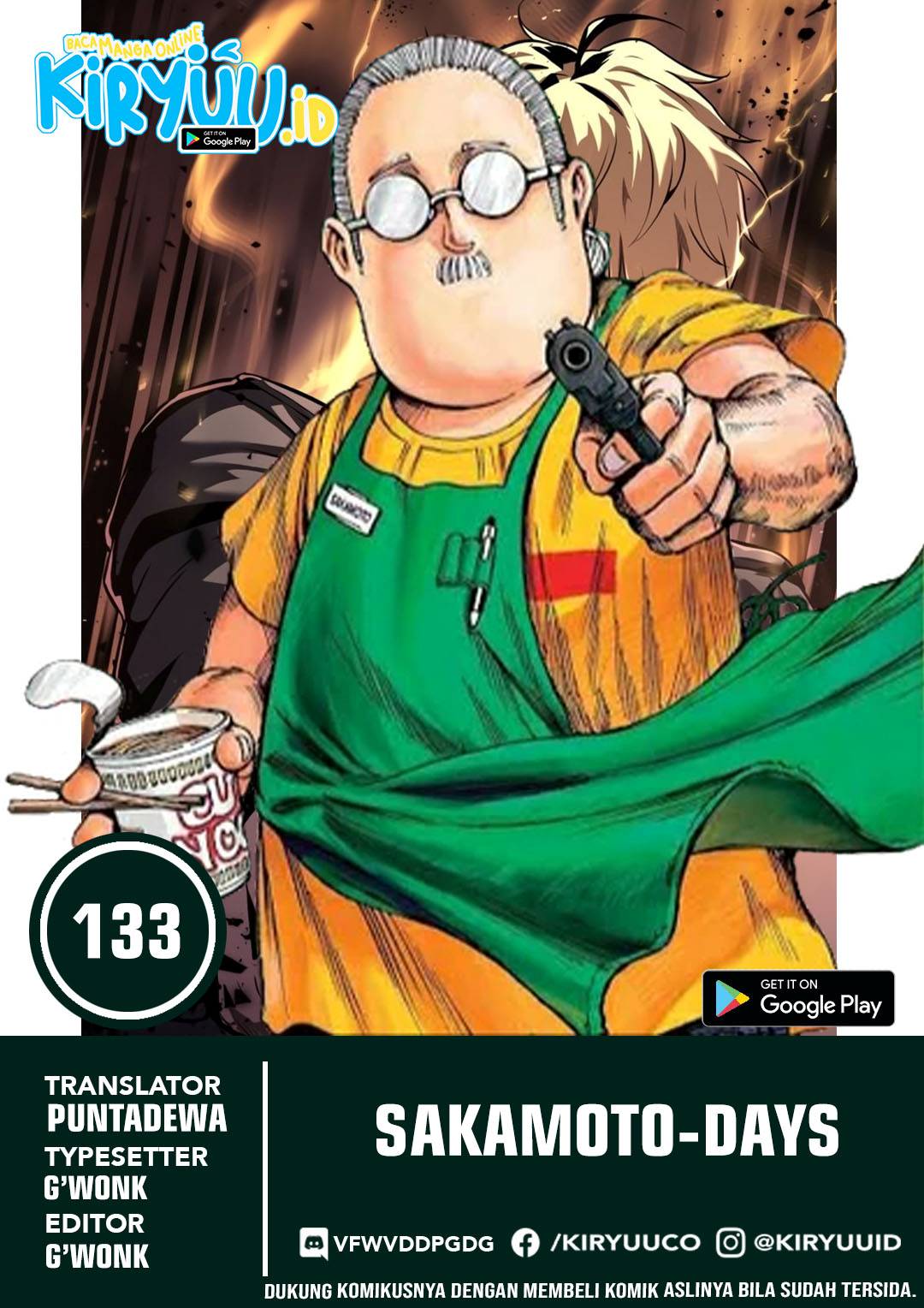 Baca Komik Sakamoto Days Chapter 133 Gambar 1
