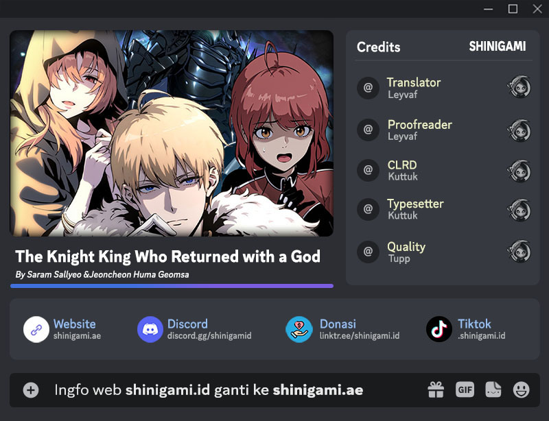 Baca Komik The Knight King Who Returned with a God Chapter 23 Gambar 1