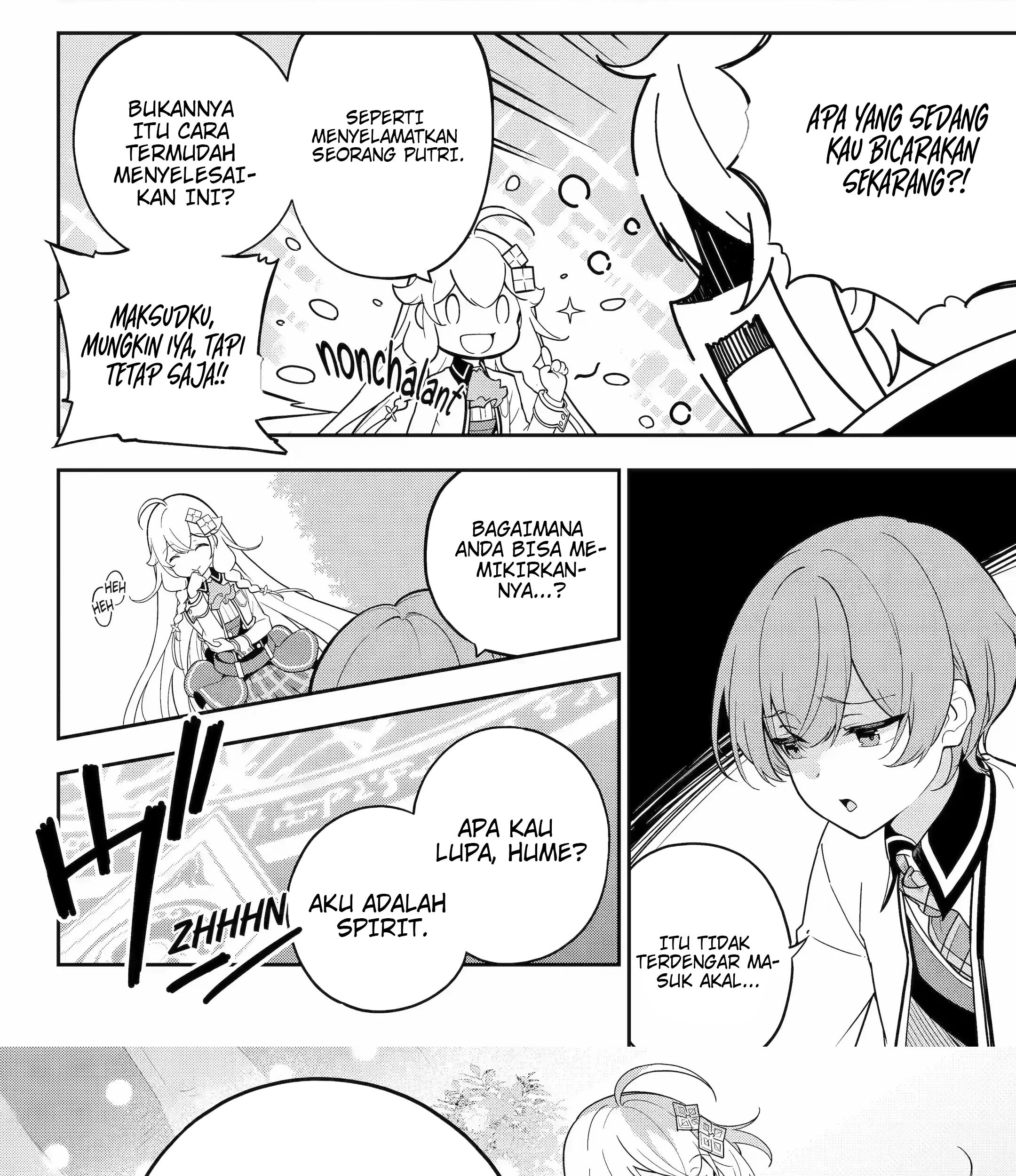 Chichi wa Eiyuu, Haha wa Seirei, Musume no Watashi wa Tenseisha Chapter 50.1 Gambar 4