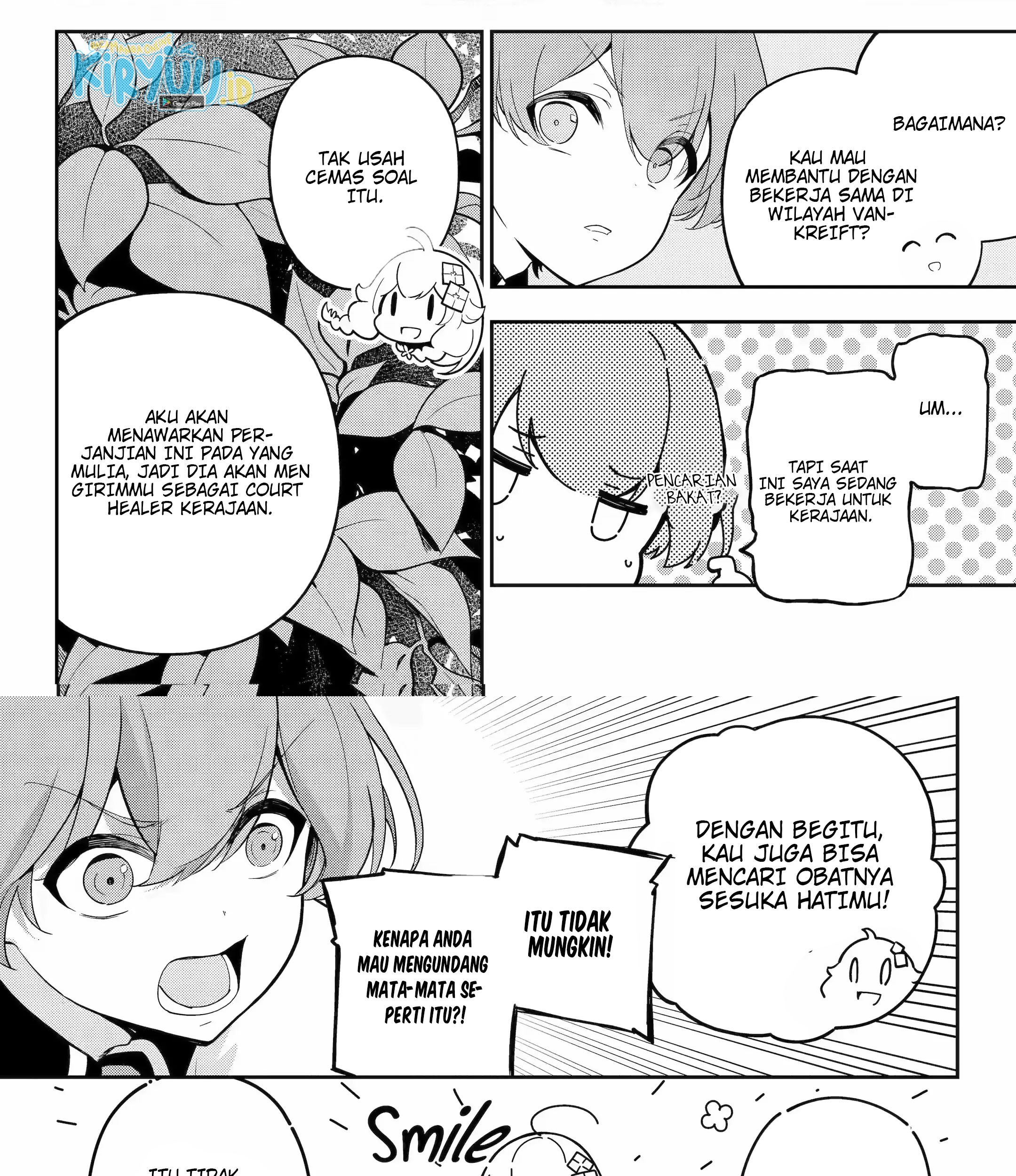 Chichi wa Eiyuu, Haha wa Seirei, Musume no Watashi wa Tenseisha Chapter 50.1 Gambar 7