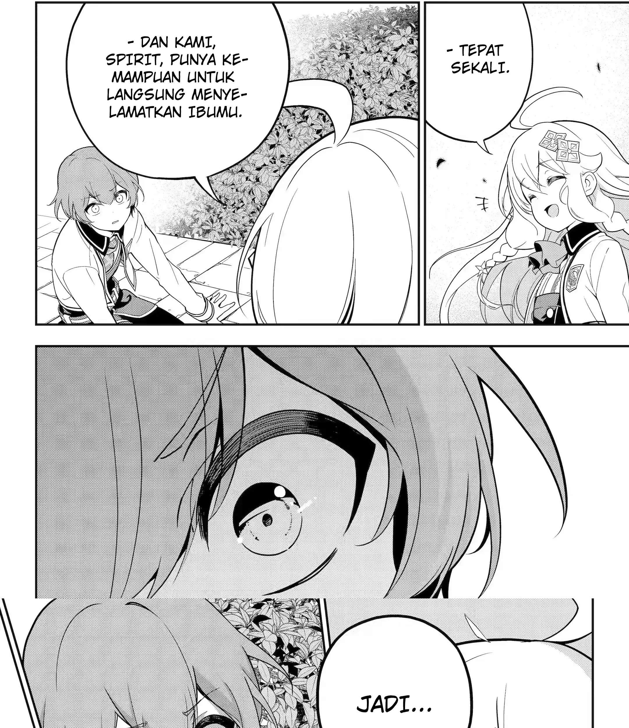 Chichi wa Eiyuu, Haha wa Seirei, Musume no Watashi wa Tenseisha Chapter 50.1 Gambar 16