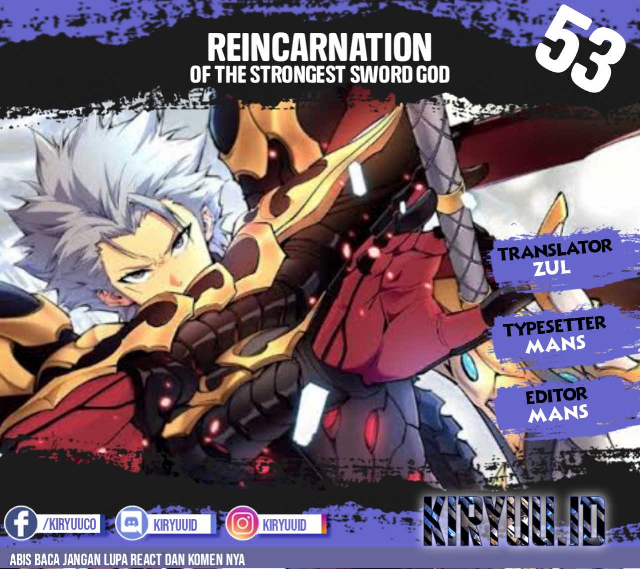Baca Komik Reincarnation Of The Strongest Sword God Chapter 53 Gambar 1