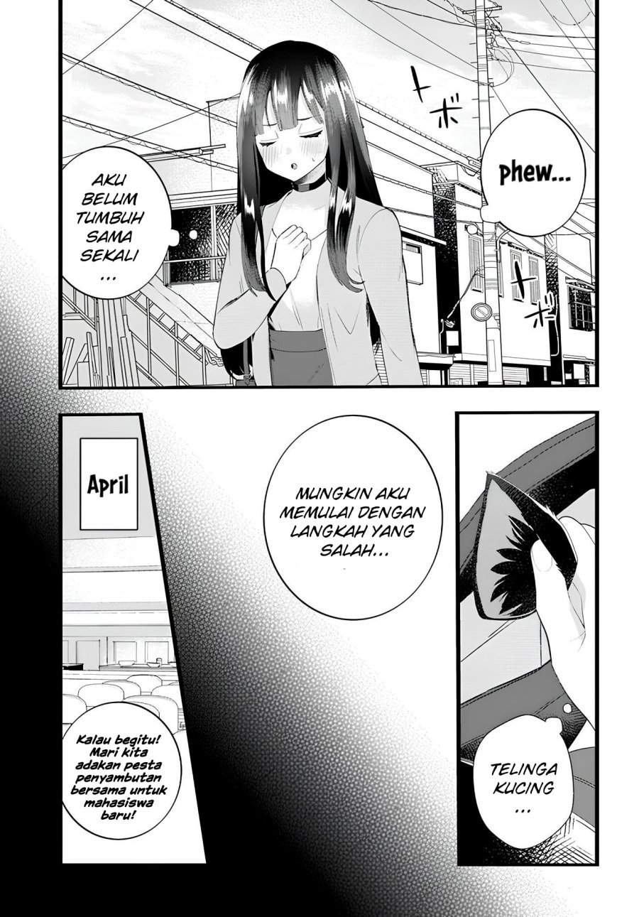 Baca Komik Chiteki de Cool na Kouhai Bijo, Ore no Kai Neko ni naru Chapter 10 Gambar 1