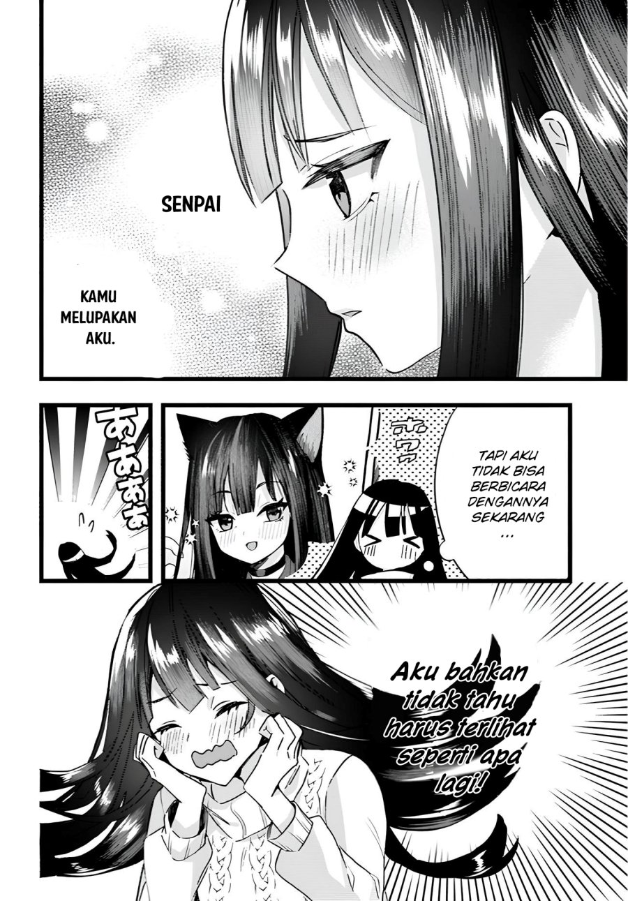 Chiteki de Cool na Kouhai Bijo, Ore no Kai Neko ni naru Chapter 07 Gambar 6