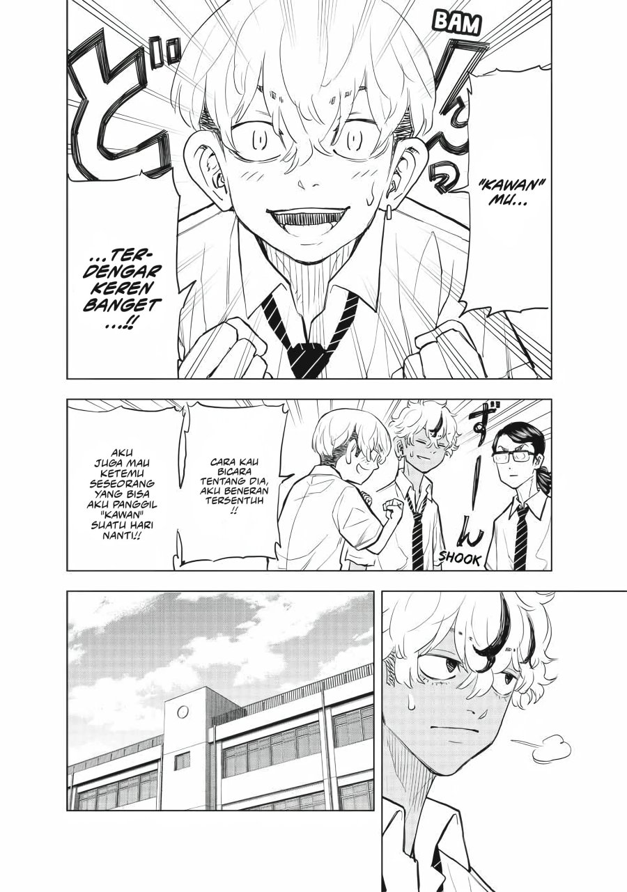 Tokyo 卍 Revengers: Baji Keisuke Kara no Tegami Chapter 23 Gambar 14