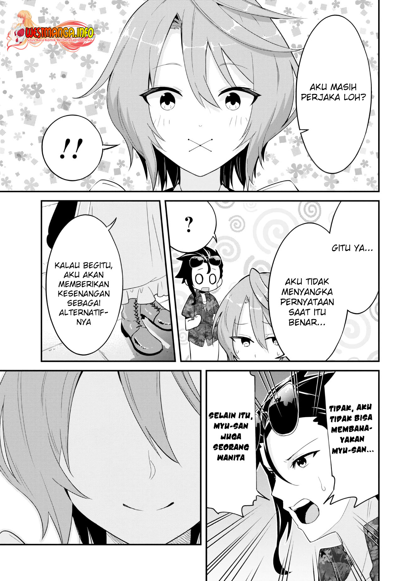 Seikishi ni Natta kedo Danchou no Oppai ga Sugosugite Kokoro ga Kiyomerarenai Chapter 19.2 Gambar 12