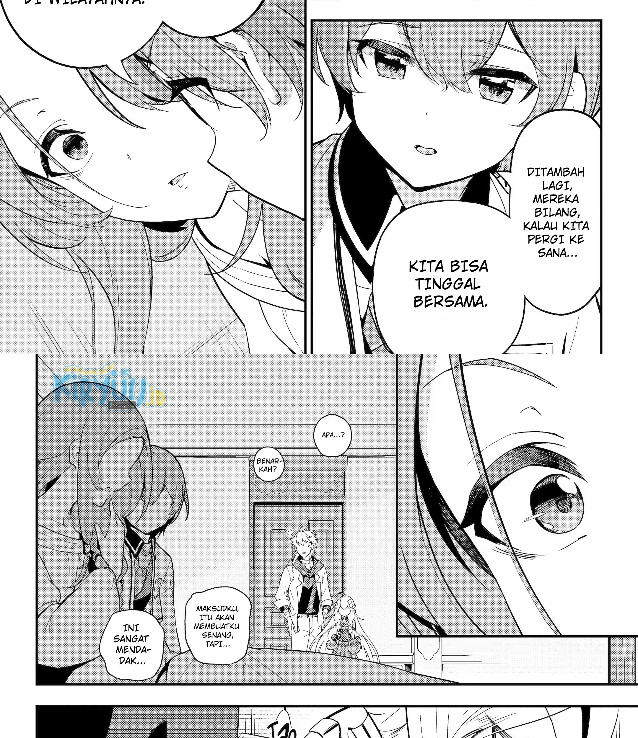 Chichi wa Eiyuu, Haha wa Seirei, Musume no Watashi wa Tenseisha Chapter 50.2 Gambar 9