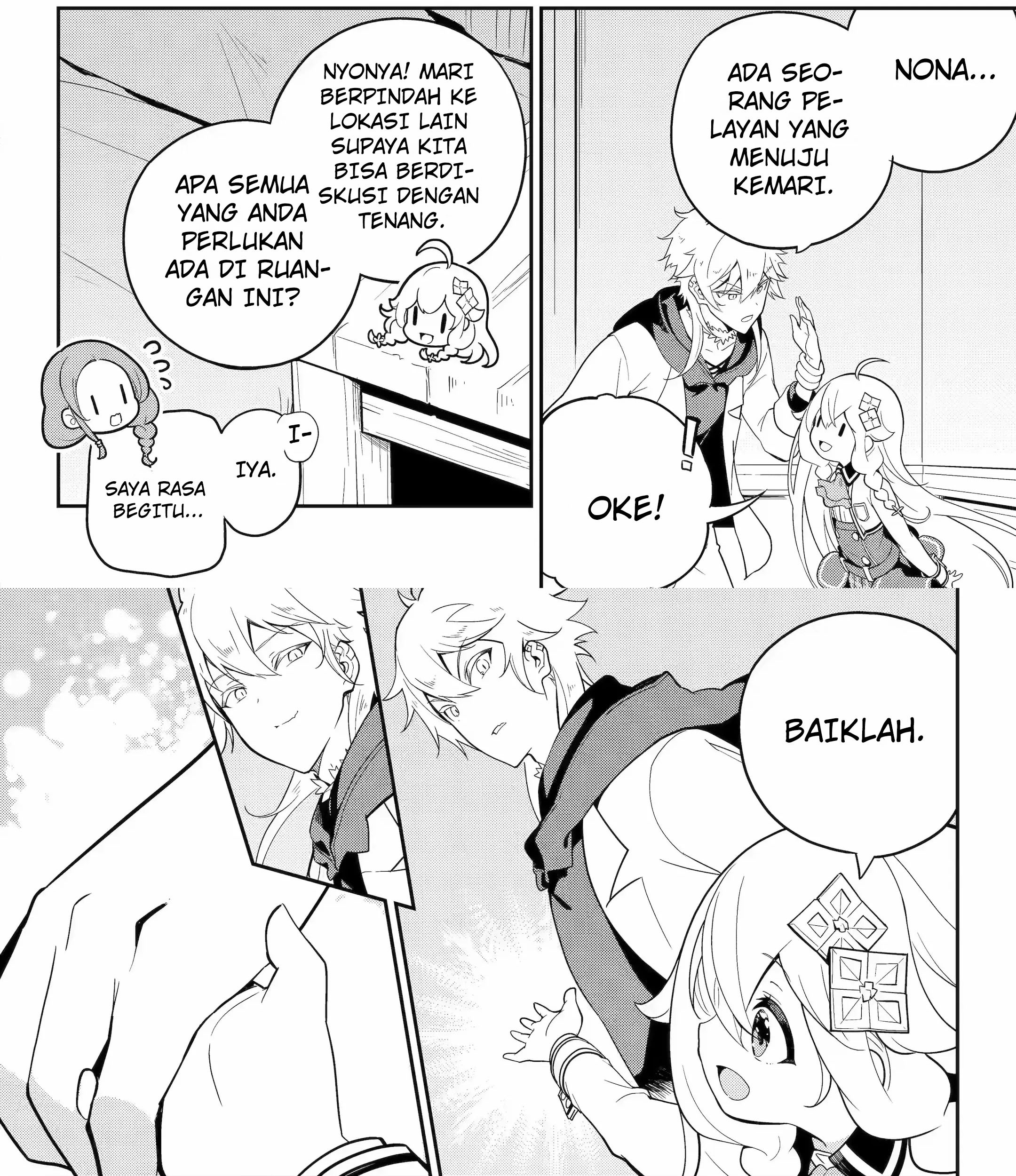 Chichi wa Eiyuu, Haha wa Seirei, Musume no Watashi wa Tenseisha Chapter 50.2 Gambar 11