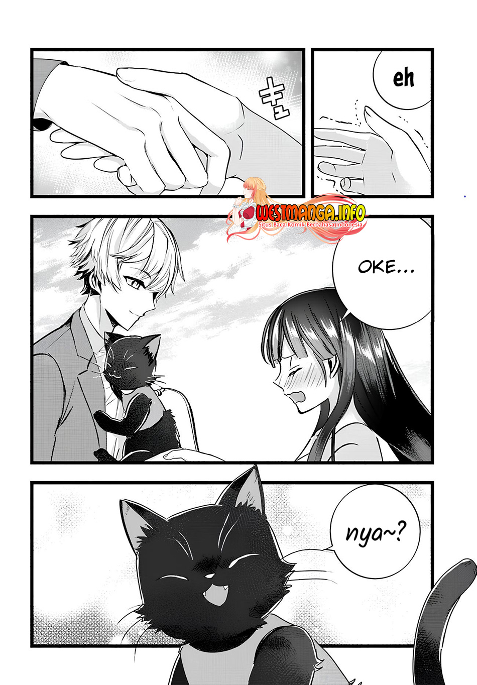 Chiteki de Cool na Kouhai Bijo, Ore no Kai Neko ni naru Chapter 12 Gambar 8