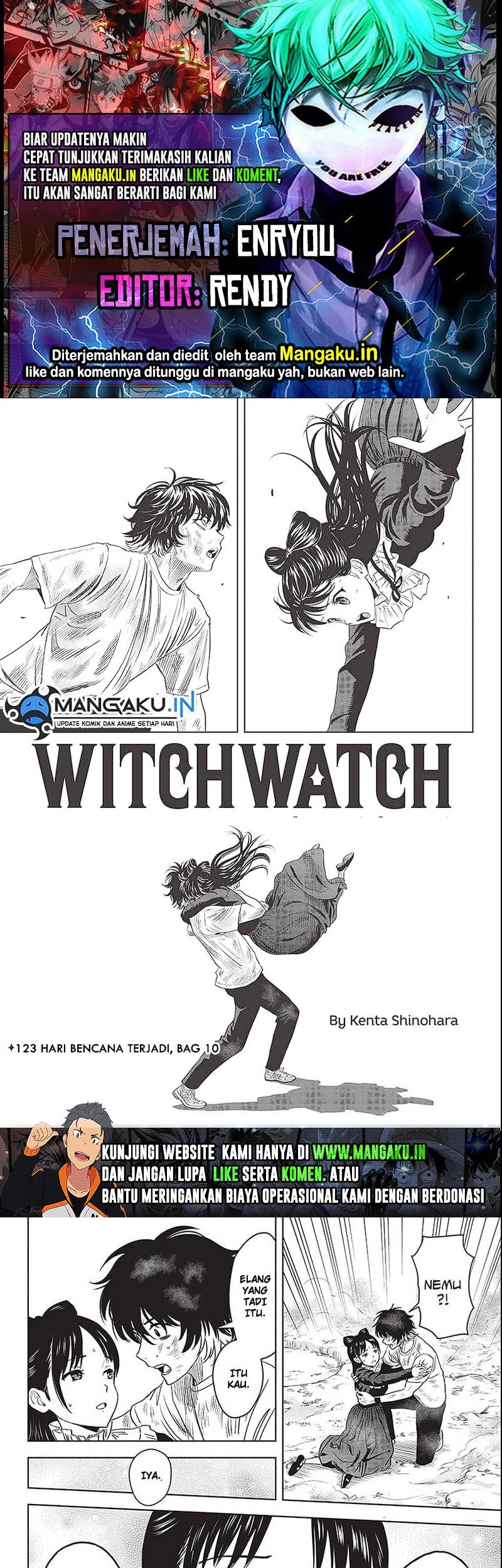 Baca Komik Witch Watch Chapter 123 Gambar 1