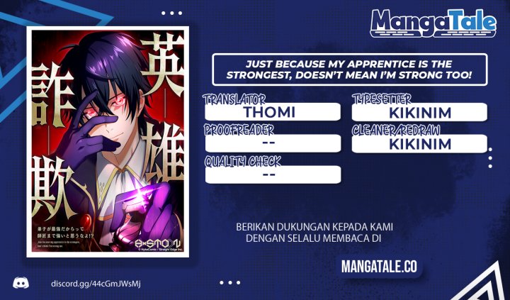 Baca Komik Eiyuu Sagi – Deshi ga Saikyou Dakaratte Shishou Made Tsuyoi to Omouna yo!? Chapter 10 Gambar 1
