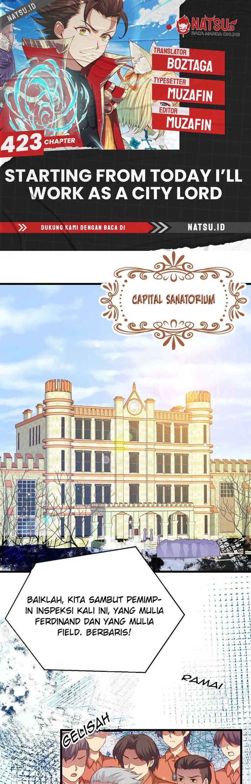Baca Komik To Be The Castellan King Chapter 423 Gambar 1