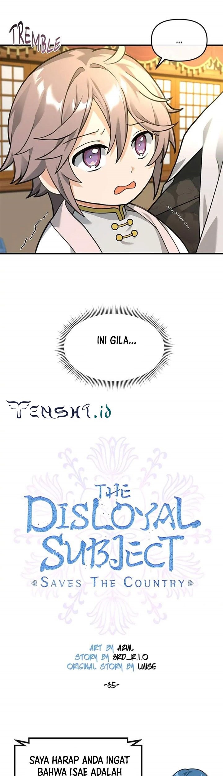 Treacherous Subject Saves the Country Chapter 35 Gambar 10