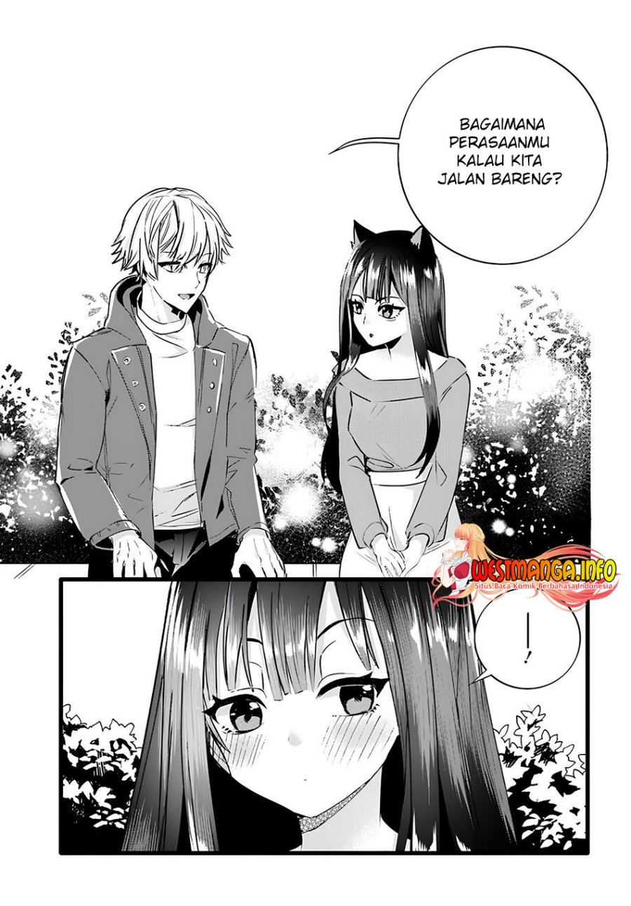 Chiteki de Cool na Kouhai Bijo, Ore no Kai Neko ni naru Chapter 13 Gambar 9