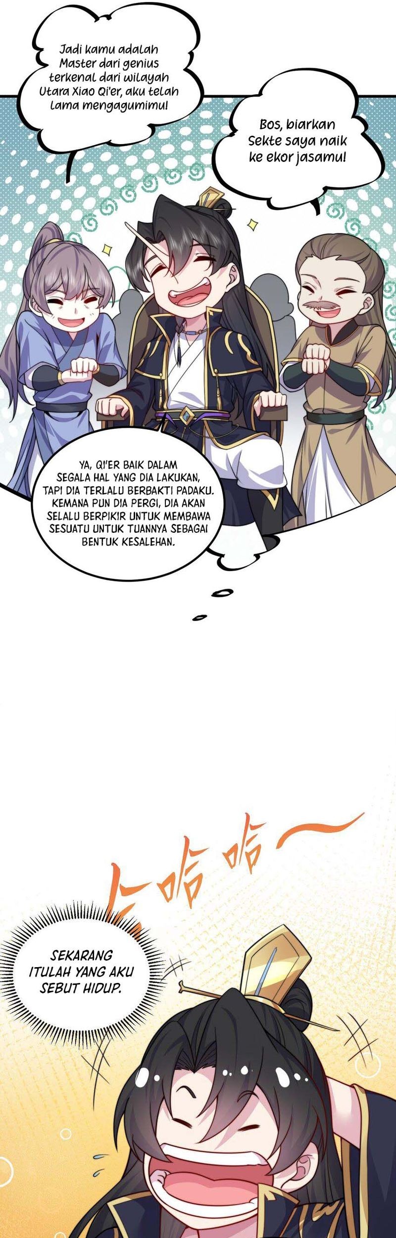 I, The Invincible Villain Master With My Apprentices Chapter 72 Gambar 17