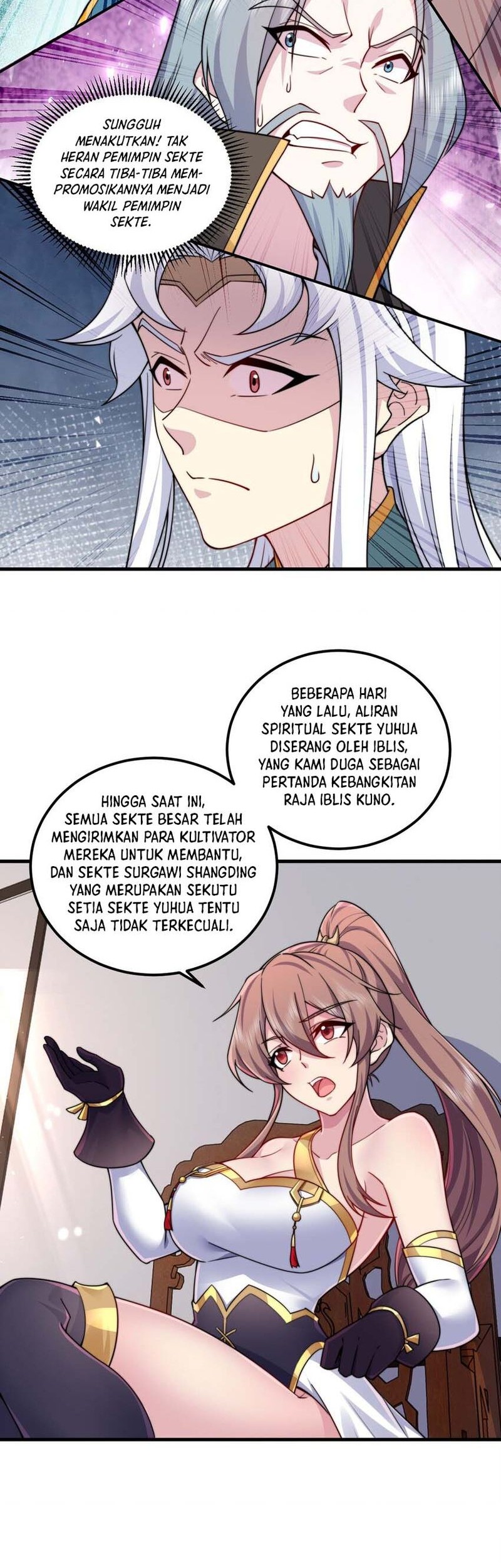 I, The Invincible Villain Master With My Apprentices Chapter 72 Gambar 24