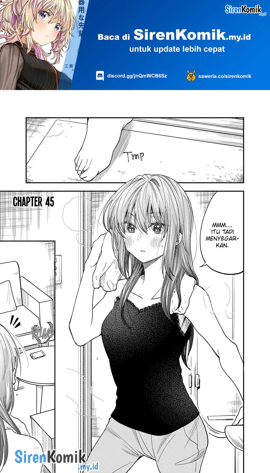 Baca Awkward Senpai Serialization Chapter 45 Gambar 2